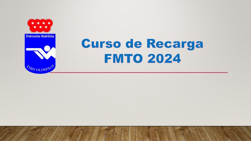 Curso de Recarga FMTO 2024